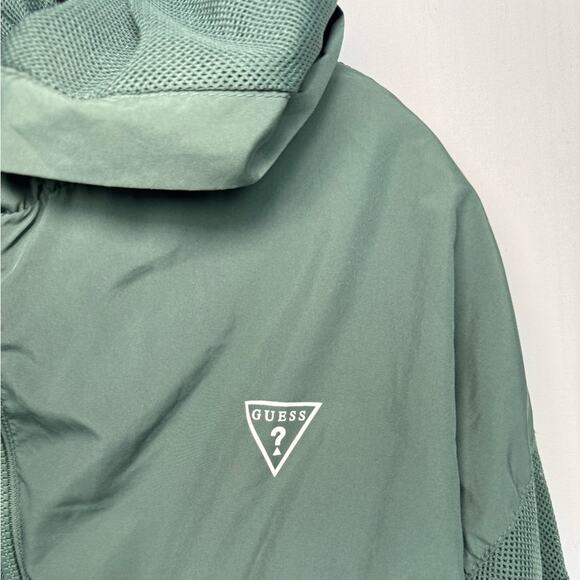 Guess Green Bomber Jacket - Picture 3 of 10